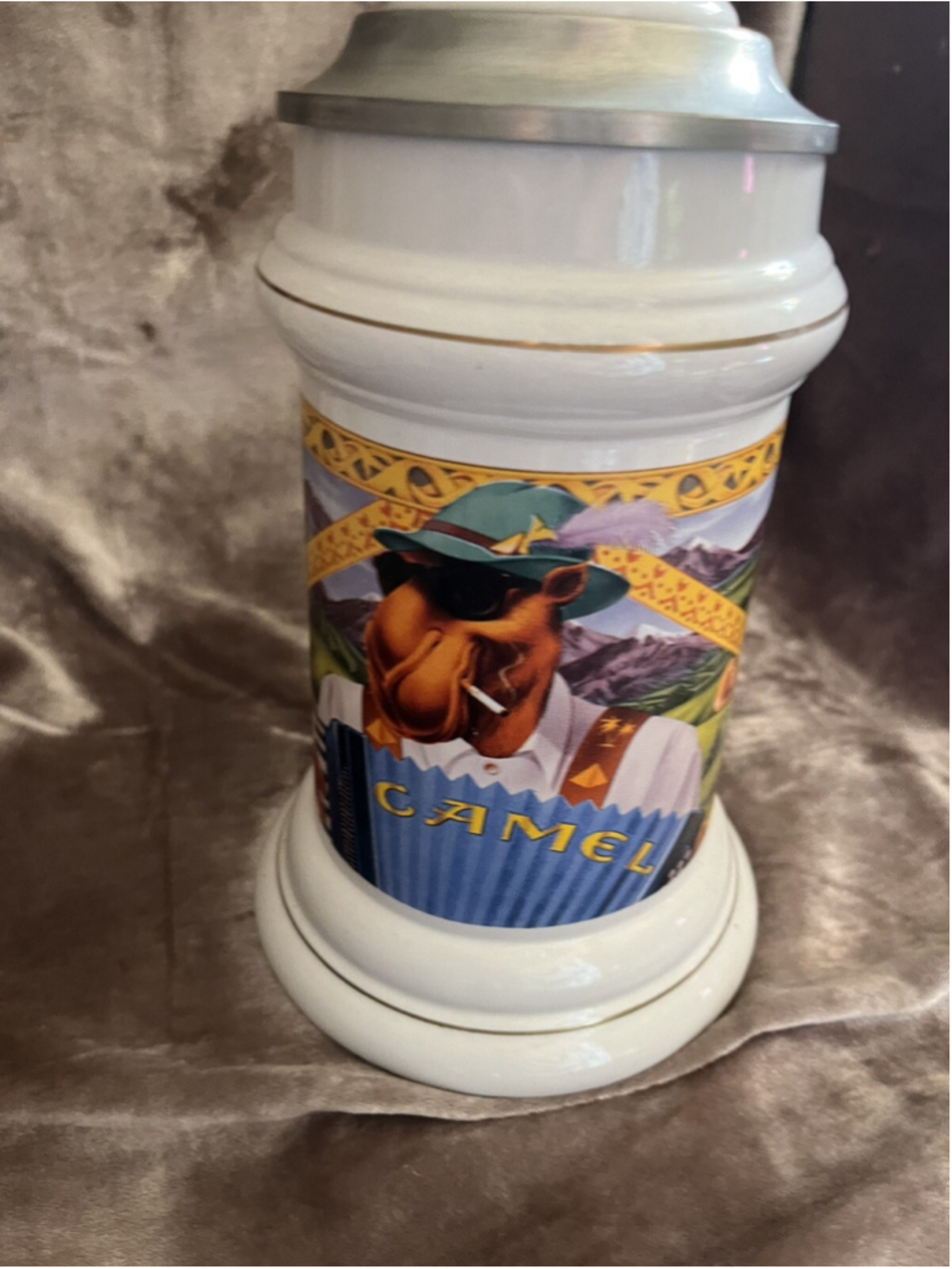 Vintage 1994 Camel Brand Cigarettes Collector's Stein Limited Edition Numbered